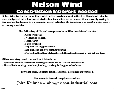 Nelson Wind - Construction Labourers 